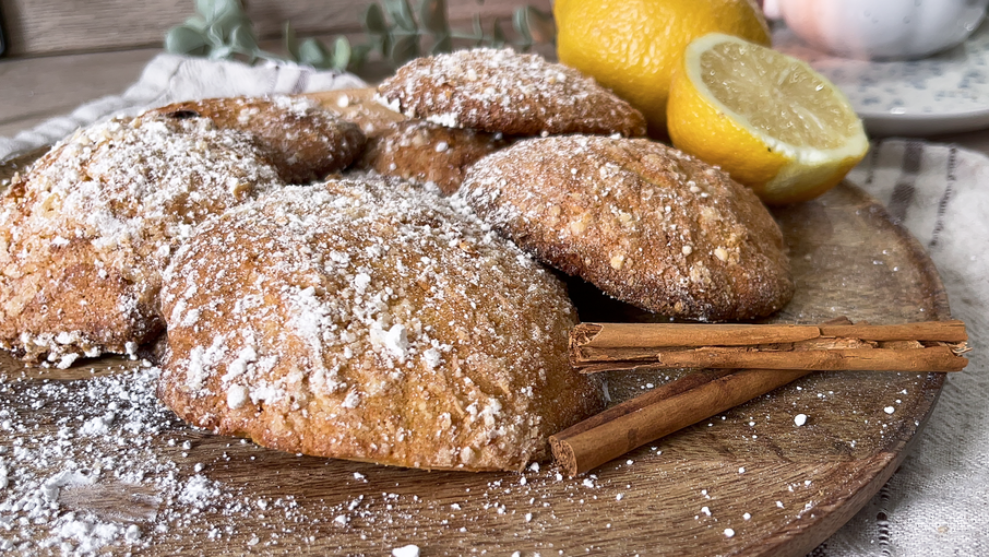 Lemon Cookie from Chickpea Flour